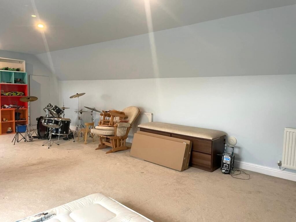 music hobby room decorated painted cardiff primrose decor