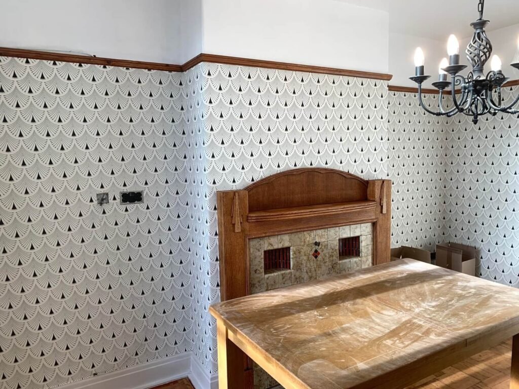 fitted wallpaper installation cardiff primrose decor